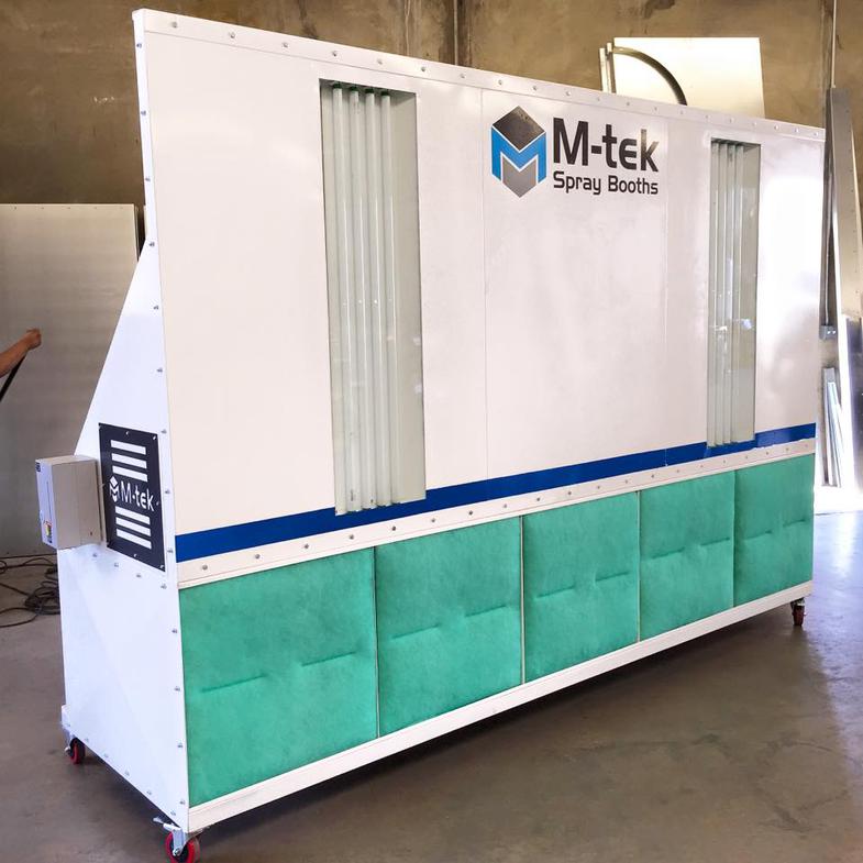 m tek spray booths welcome